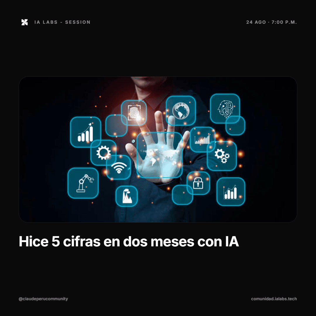 Hice 5 cifras en dos meses con IA
